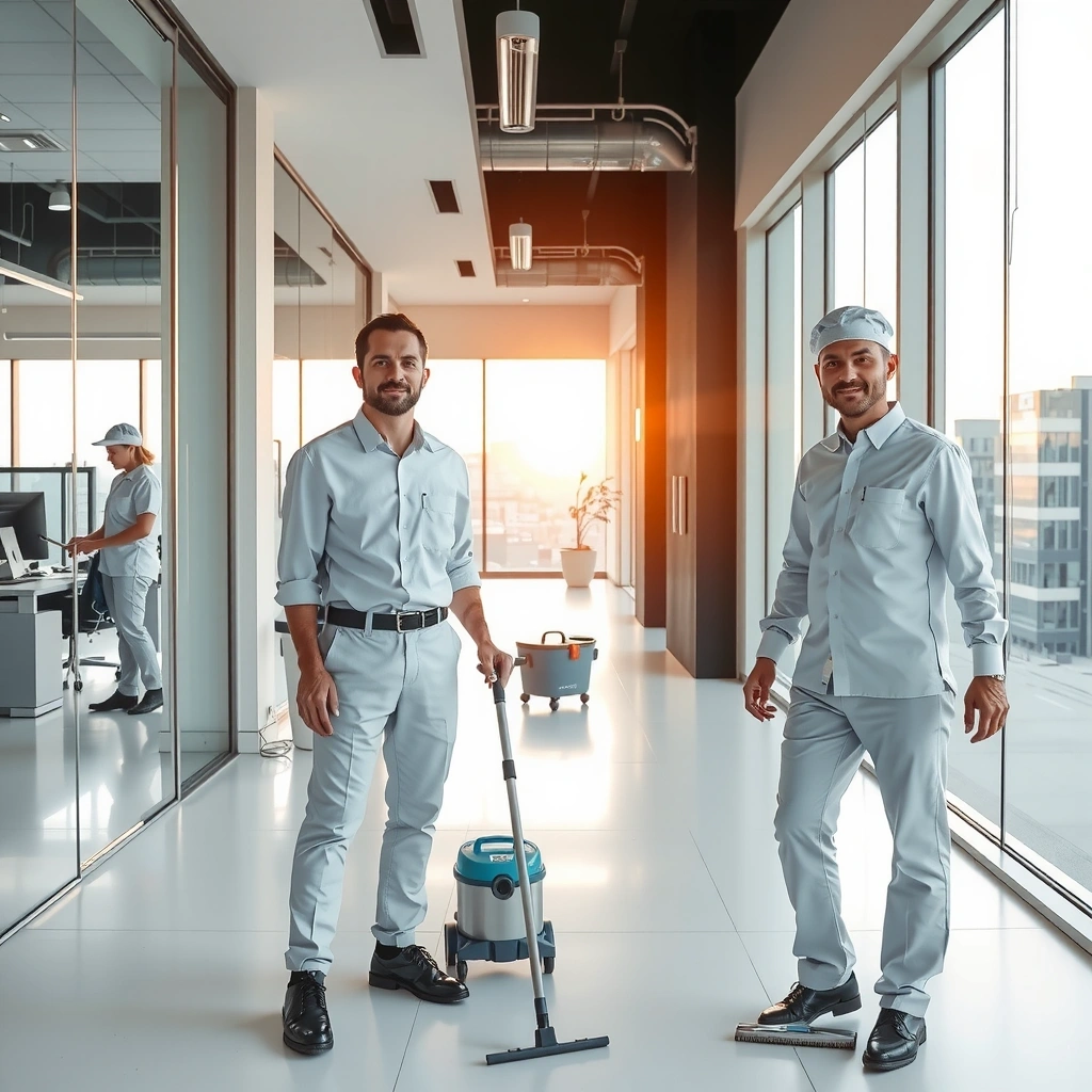 Professional cleaning services hero background