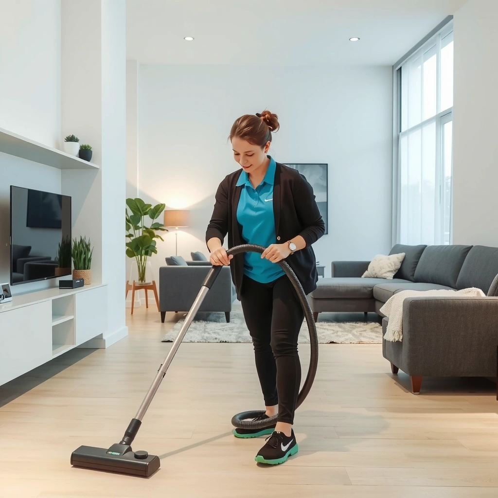 Regular house cleaning service